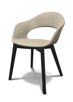 Natural Lady B Pop Modern wooden chairs Scab